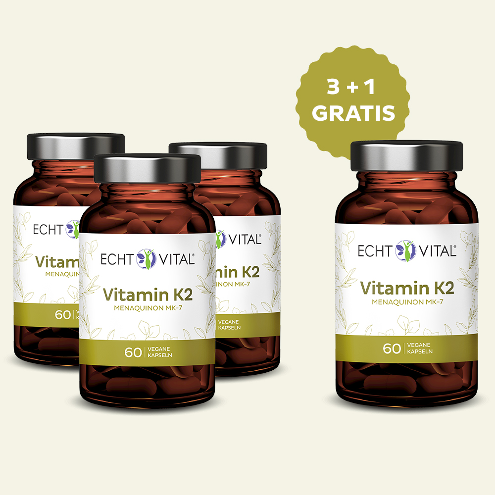 3 + 1 Vitamin K2 Kapseln - Aktionspaket