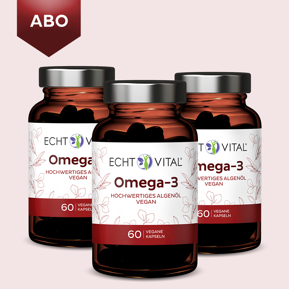 Omega-3 vegan - Jahresabo