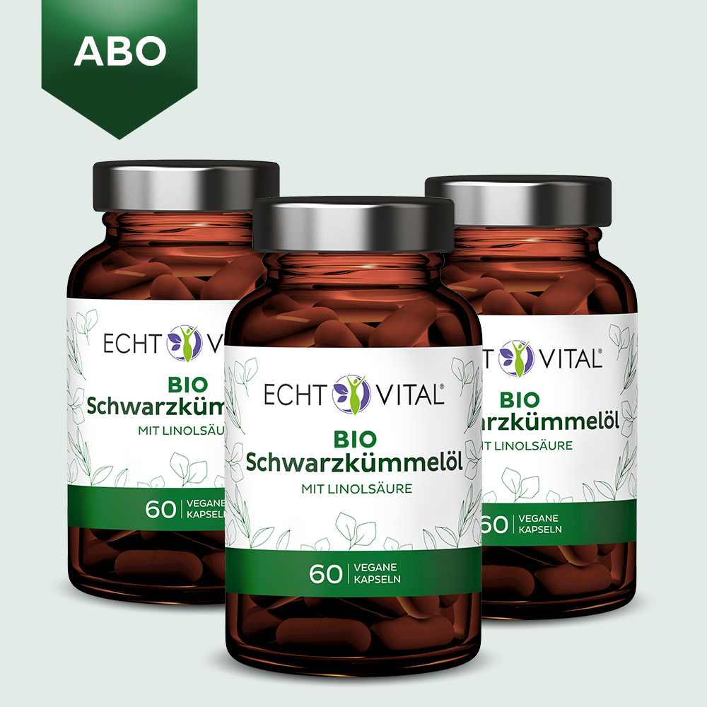 Bio Schwarzkümmelöl - Jahresabo